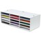 Pacon Construction Paper Storage Unit - 16-7/8"H x 26-7/8"W x 18-1/2" D, Holds 12" x 18" paper
